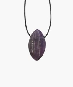 Navette Anhänger aus Amethyst