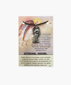 Erzengel Gabriel Anhänger auf kleiner Karte