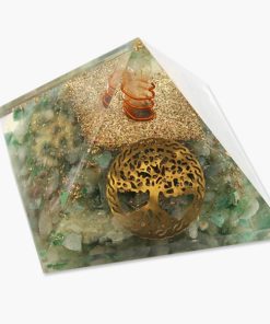 Orgonit Pyramide Lebensbaum Aventurin